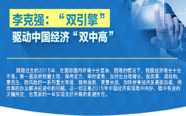 李克強(qiáng)：雙引擎 雙中高